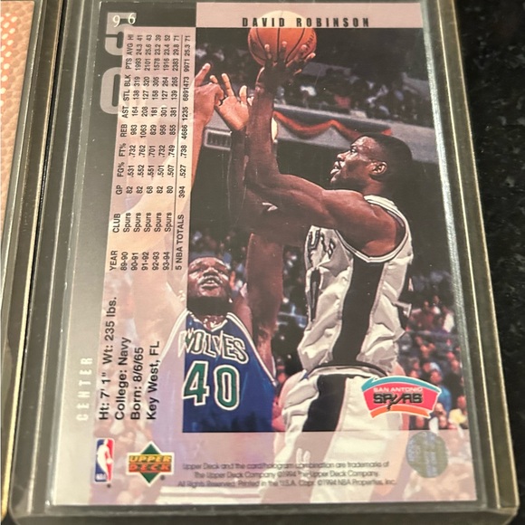 David Robinson NBA Basketball Trading Cards Medley (4) - Picture 9 of 10